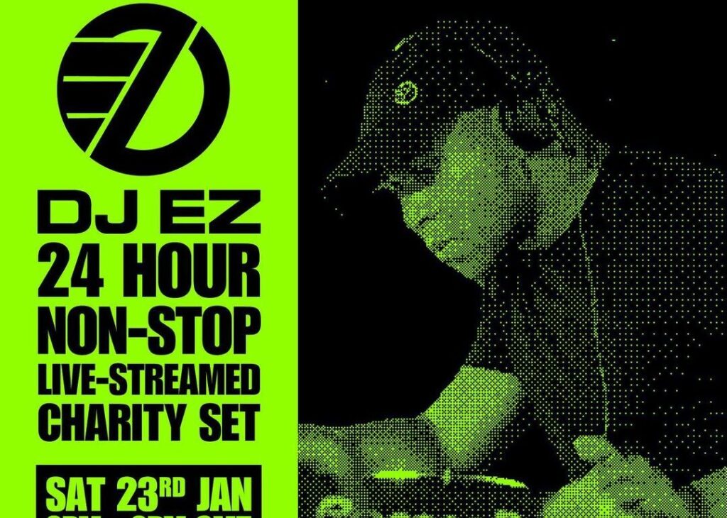 DJ EZ 24 HOUR LIVE STREAM SET FOR MIND CHARITY