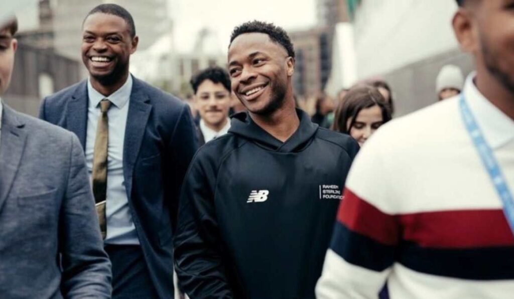 RAHEEM STERLING LAUNCHES ‘THE MAKING OF ME’ ARTS PROGRAMME