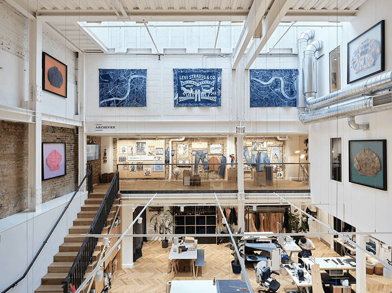 SUSTAINABLE ON EVERY LEVEL – LEVI’S® LONDON HAUS CONCEPT STORE
