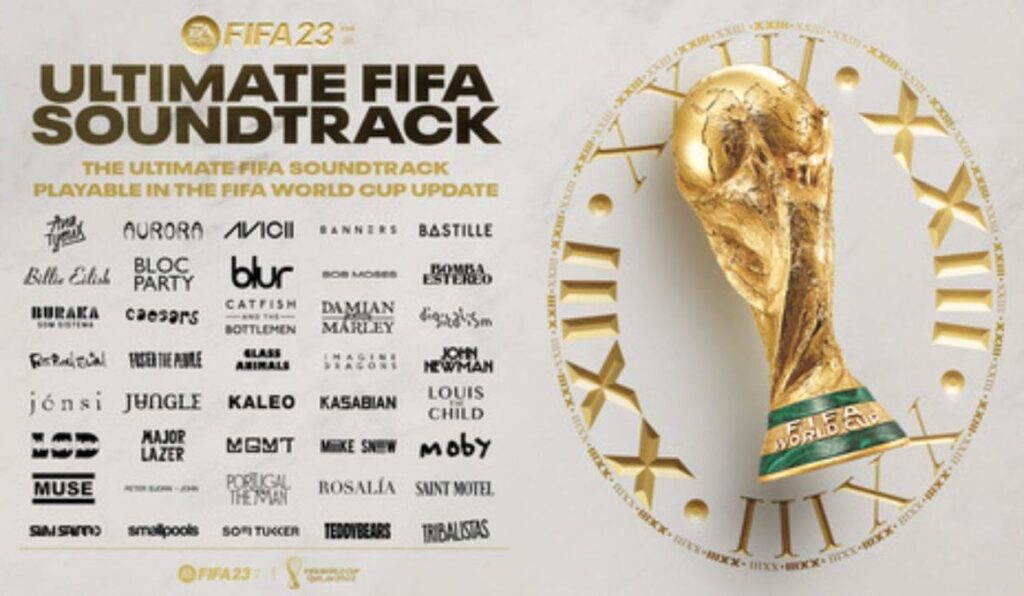 THE ULTIMATE FIFA SOUNDTRACK ANNOUNCED