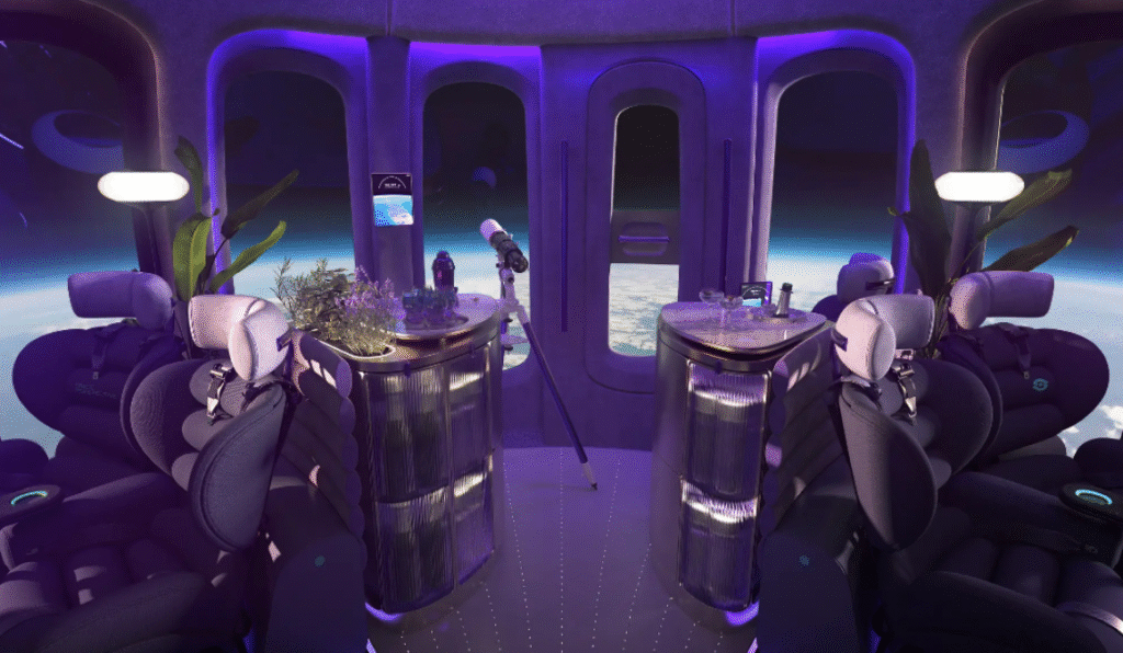 WORLD’S FIRST SPACE LUXURY ‘SPACE LOUNGE’™ UNVEILED