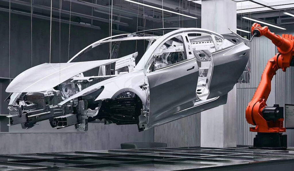 TESLA UNVEILS REVOLUTIONARY ‘GIGI LAB’ CONCEPT SHOPS WITH LIGHTNING -FAST 45-SECOND VEHICLE CONSTRUCTION