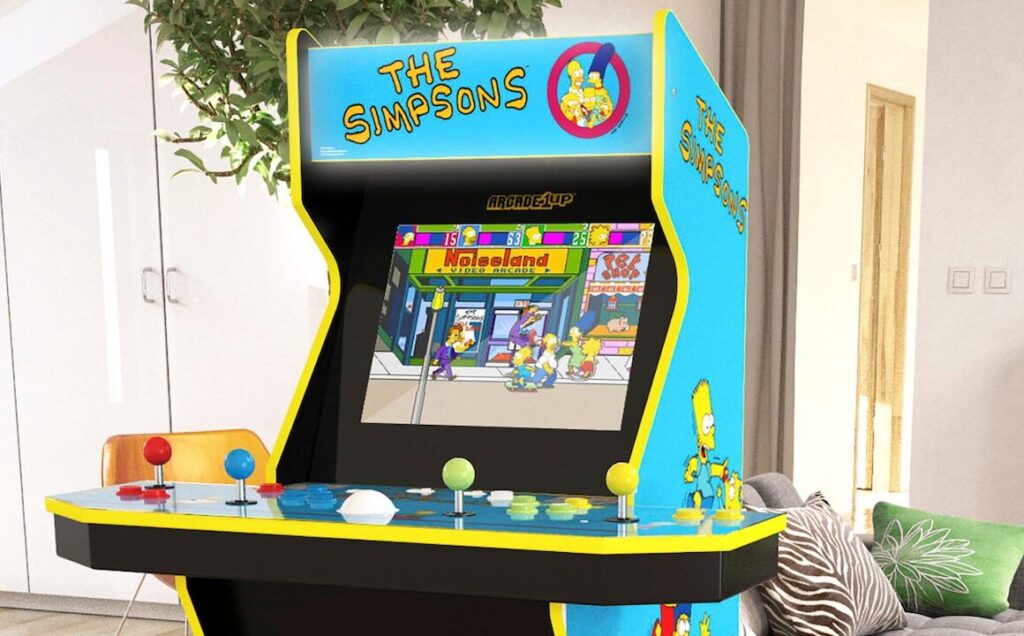 FIRST LOOK AT ARCADE1UP’S THE SIMPSONS ARCADE MACHINE