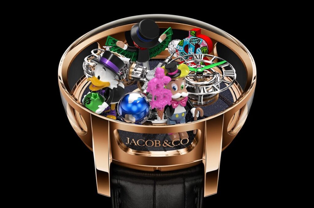 ALEC MONOPOLY X JACOB &amp; CO.’S ASTRONOMIA WATCH