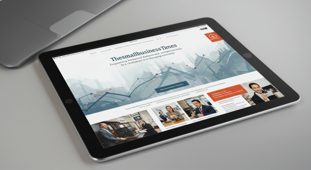 Thesmallbusinesstimes: Empowering Entrepreneurs in a Changing Economy