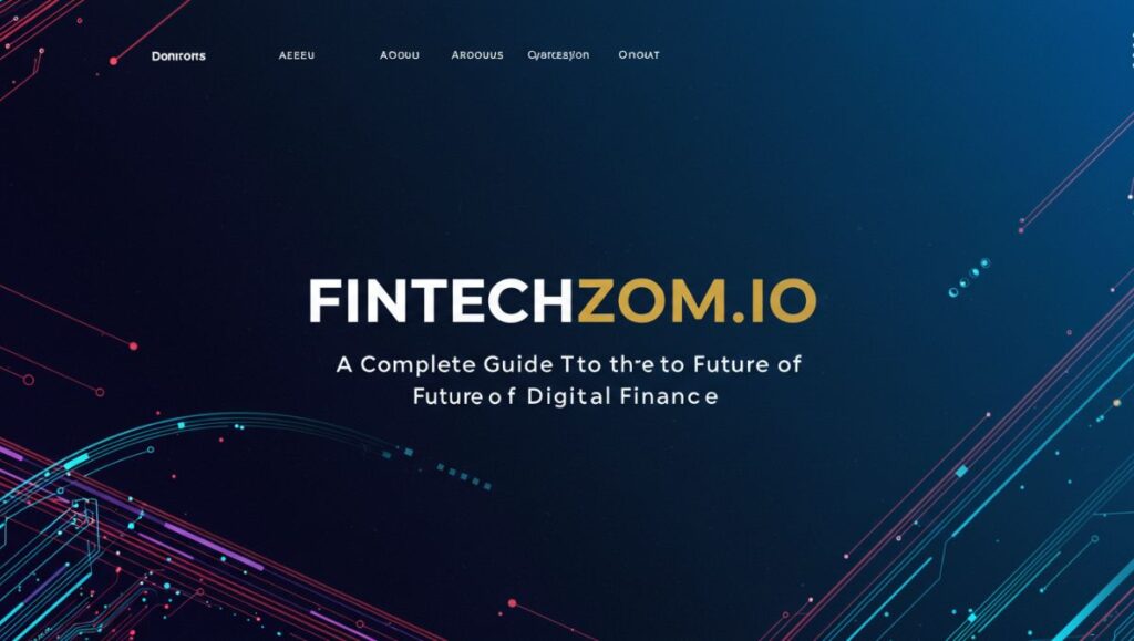 FintechZoom.io – A Complete Guide to the Future of Digital Finance
