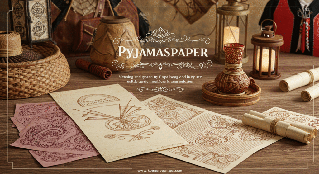 Pyjamaspapper – Meaning, Uses, and Cultural Insights