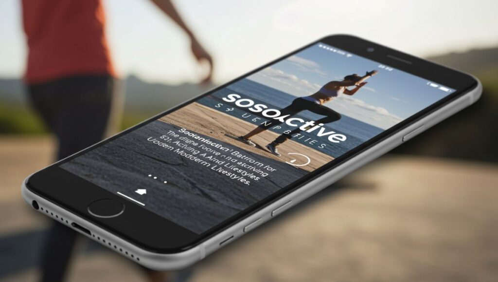 Sosoactive: The Digital Platform for Active Living and Modern Lifestyles