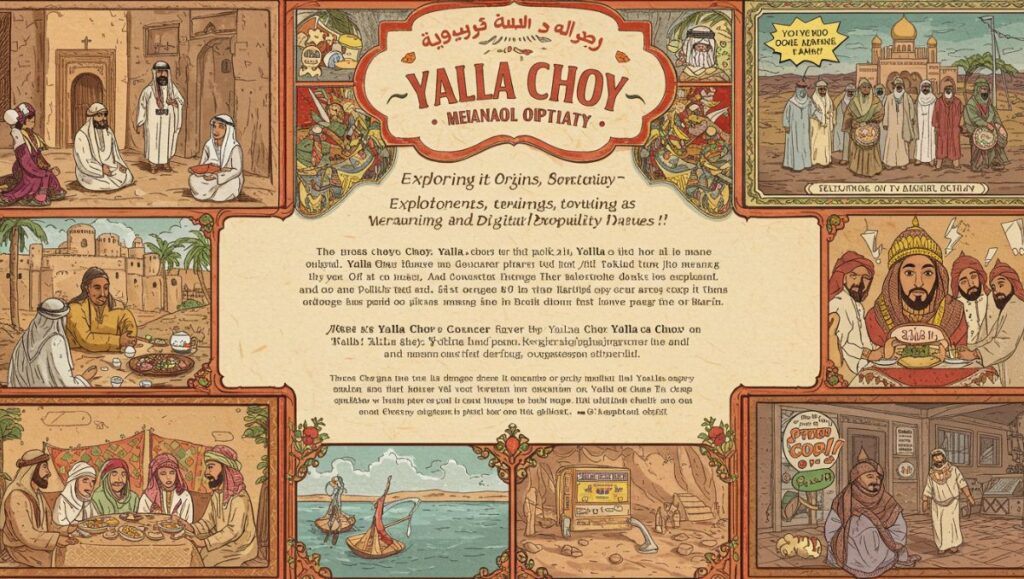 Yalla Choy: Exploring Its Origins, Meaning, and Digital Popularity