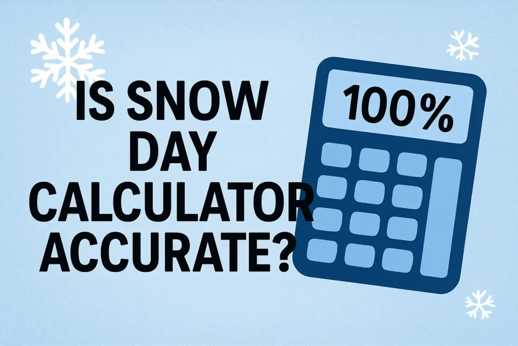 How Accurate Are Snow Day Calculators? A 2025 Reality Check
