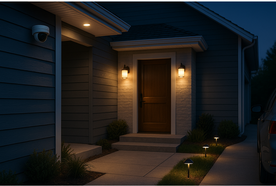 Best Lighting Tips to Improve Your Home Security Camera Footage