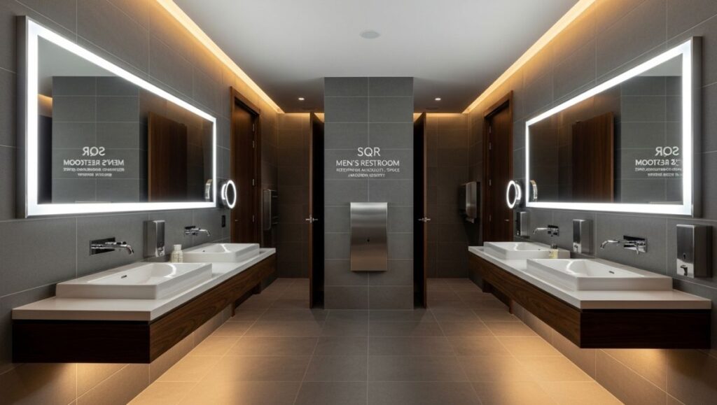 SQRMenRestroom: Redefining Masculinity, Space, and Modern Identity