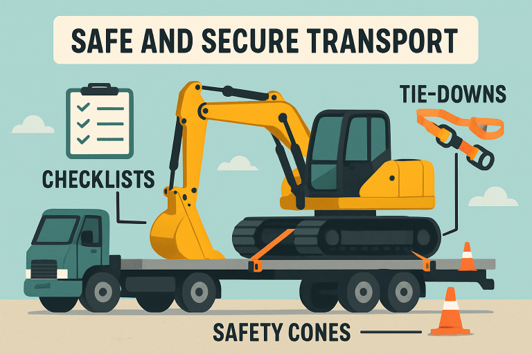 Safe Practices for Hauling Equipment Trailers