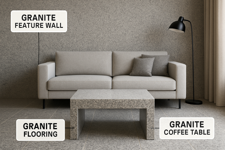 Creative Uses for Granite Surfaces in Modern Homes