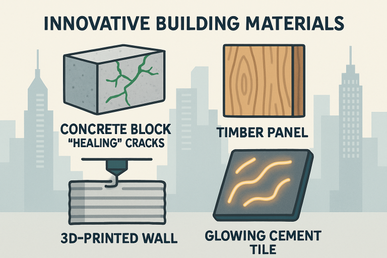 Innovative Construction Materials Shaping the Future of Building
