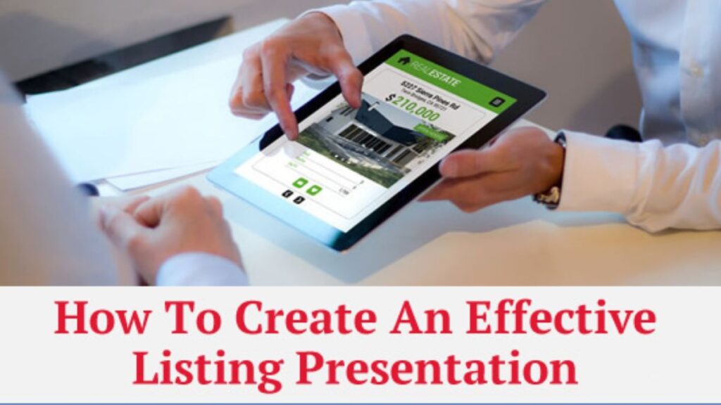 What REALTORS Can Learn From Successful Listing Presentation Examples