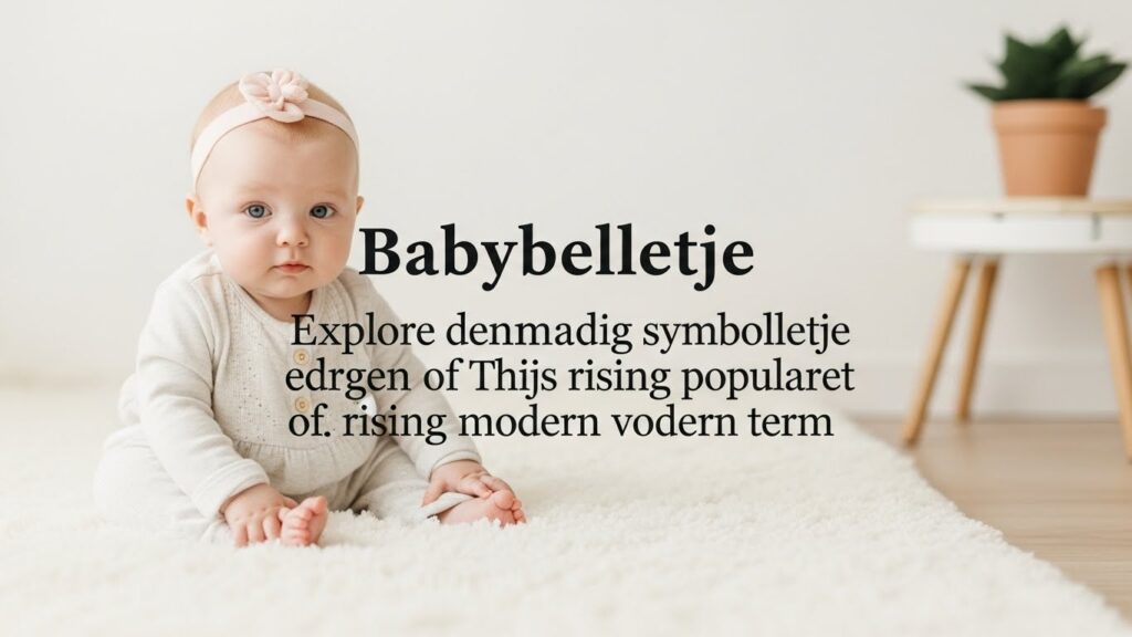 Babybelletje: Exploring the Meaning, Symbolism, and Rising Popularity of This Charming Modern Term