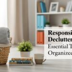 Responsible Decluttering: Essential Tips for an Organized Home