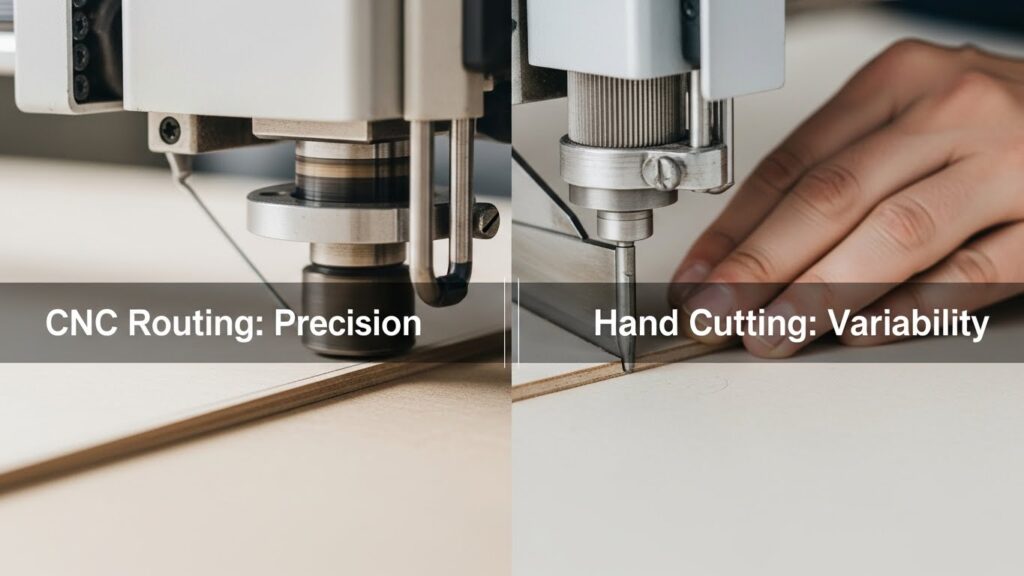 Why CNC Routing Creates Better Results Than Hand Cutting