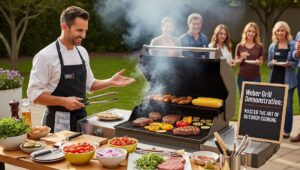 Weber Grill Demonstration