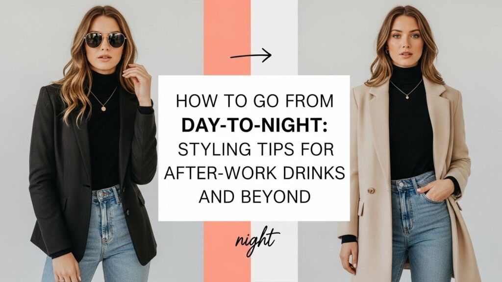 How to Go From Day-to-Night: Styling Tips for After-Work Drinks and Beyond