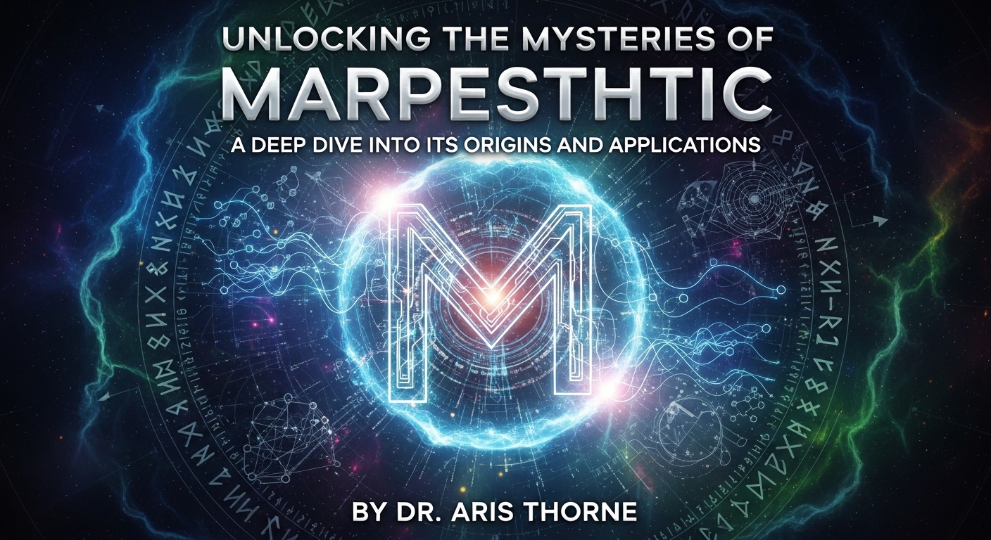 Unlocking the Mysteries of Marpesthtic: A Deep Dive into Its Origins ...