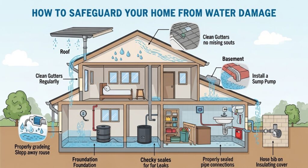 How to Safeguard Your Home from Water Damage