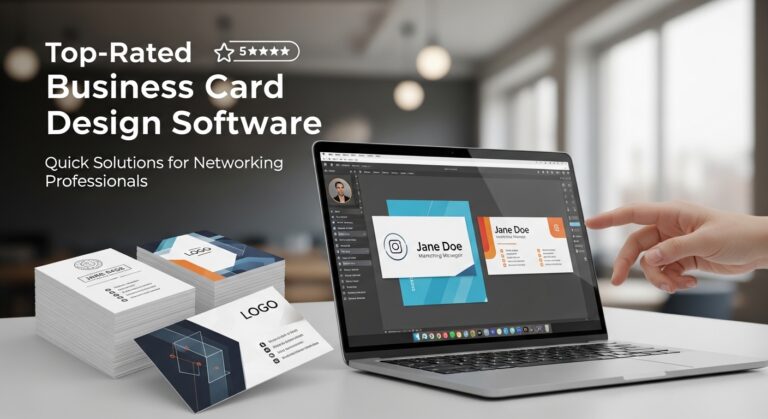 Top-Rated Business Card Design Software: Quick Solutions for Networking Professionals